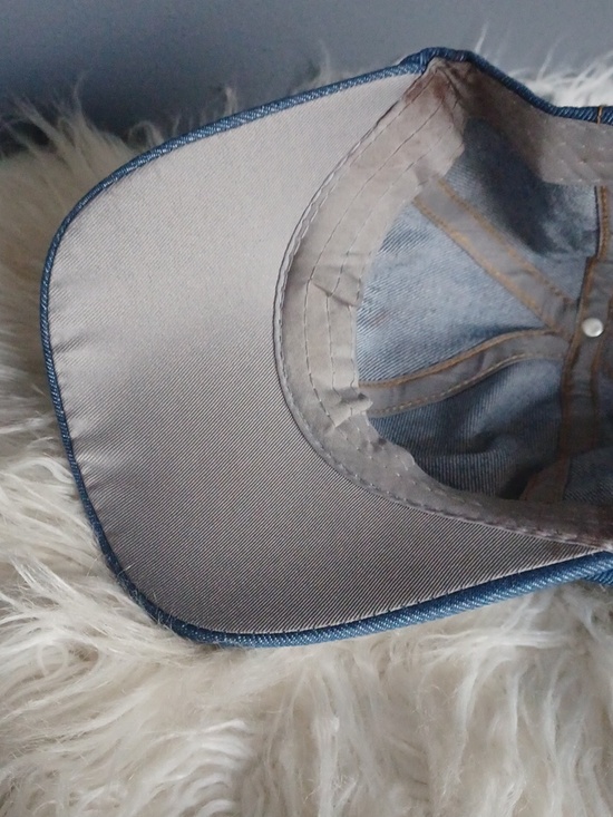Denim Rhinestone Hat - Picture 9 of 11